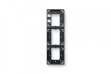Loxone montageframe drievoudig antraciet