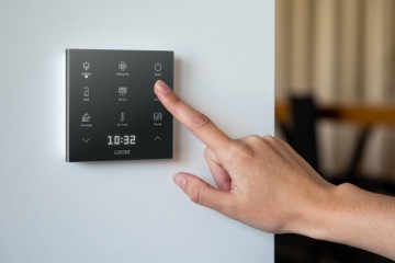 Loxone Touch Flex Air Antraciet