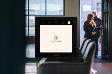 Loxone touch pure display air6