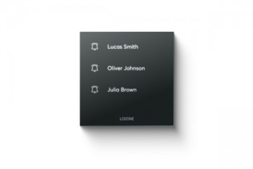 Loxone touch pure flex air 24v antraciet 2 0