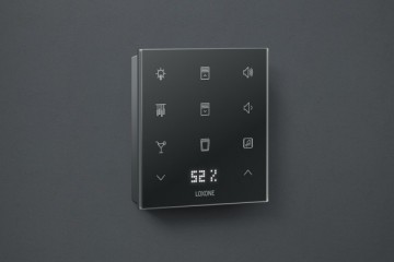 Loxone touch pure flex air battery antraciet