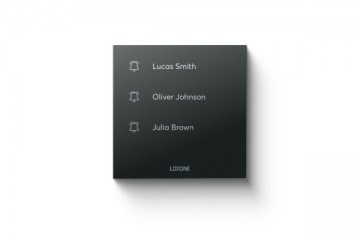 Loxone touch pure flex air battery antraciet