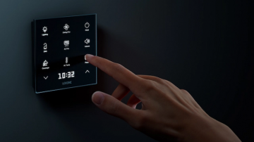 Loxone touch pure flex co2 tree antraciet 4