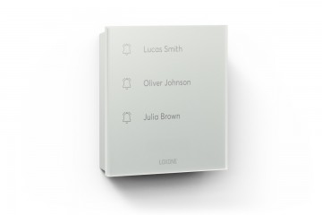 Loxone touch pure flex fluweelwit2 2