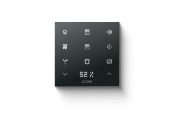 Loxone touch pure flex tree gen2 antraciet 1 0