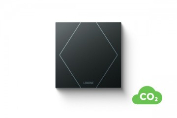 Loxone touch pure tree co2 antraciet