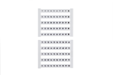 Weidmuller verbindingsmarkeerder dek